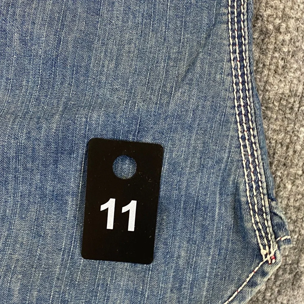 Seven7 Girls' Blue Denim‎ Button-Up Jacket